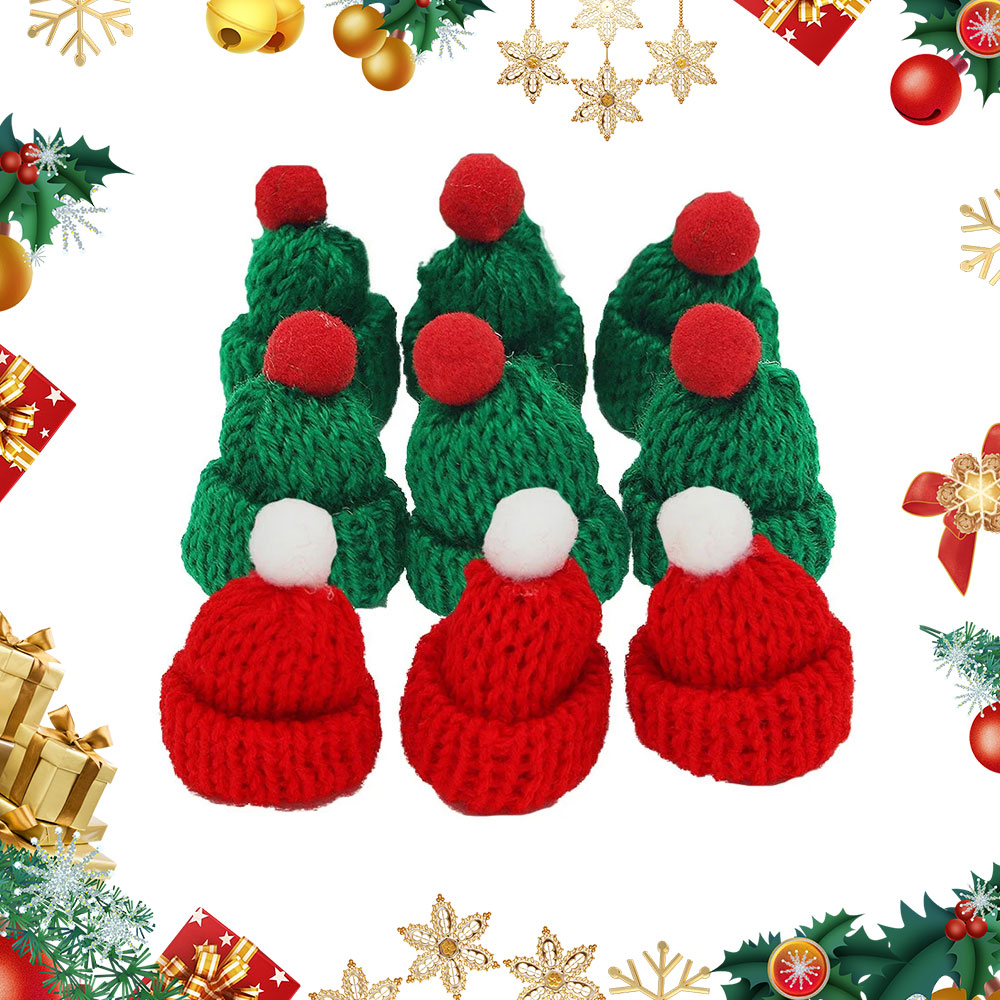 Yarn Home Decor - 10 шт. 3,5x5 см мини рождественская