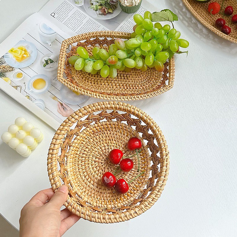 Home Decor Vietnam - Вьетнамская плетеная корзина из ротанга для
