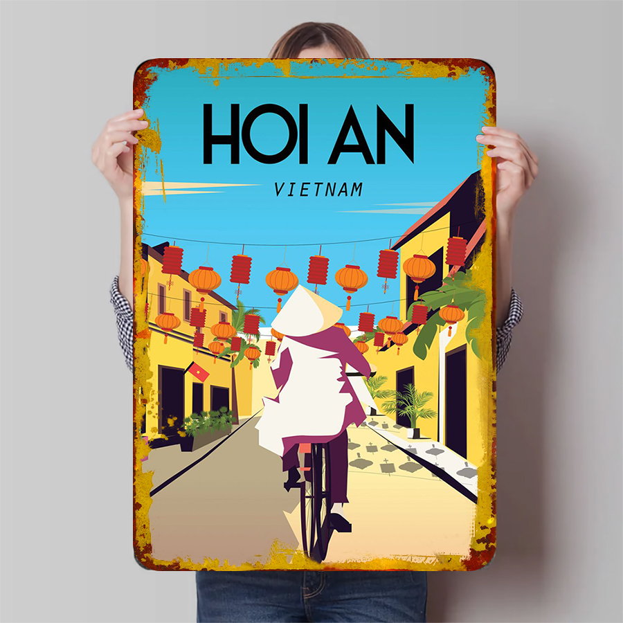 Home Decor Vietnam - Hoi An Vietnam винтажные металлические настенные