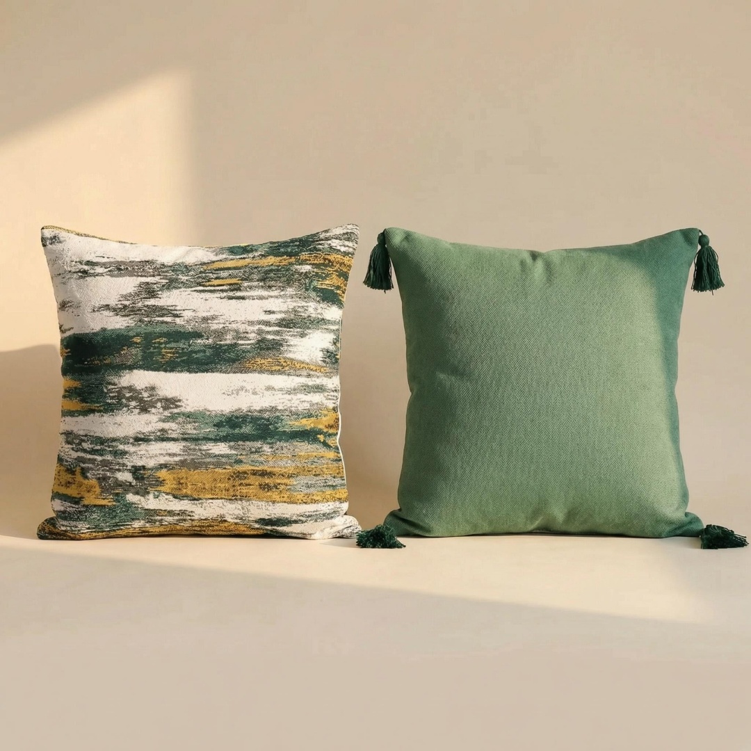 Yarn Home Decor - Декоративная подушка в скандинавском стиле из