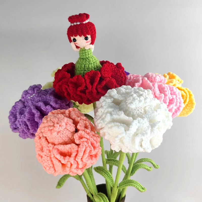 Yarn Home Decor - Вязание крючком гвоздика ручной работы, фея,