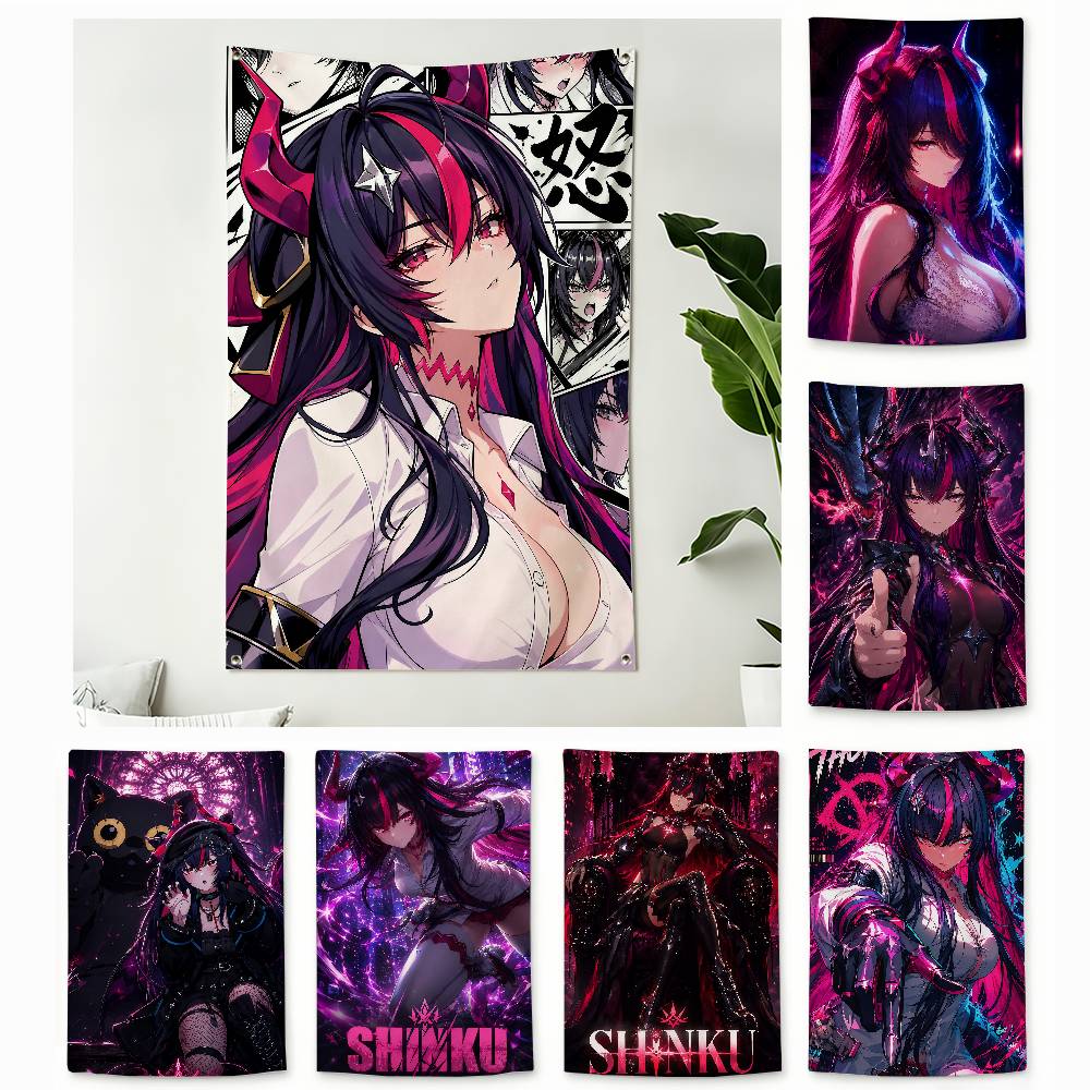 Home Decor Nte - N-NTE Cool S-Shinku Декоративные вертикальные флаги