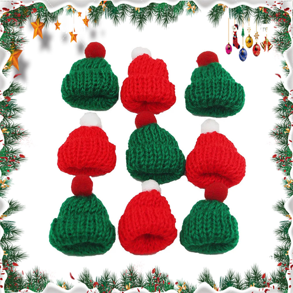 10 шт. 3,5x5 см мини рождестве – обзор и цена Yarn Home Decor
