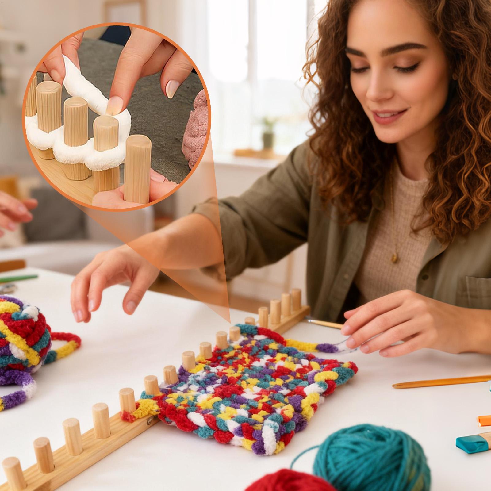 Вязальный ткацкий станок, 35-д – обзор и цена Yarn Home Decor
