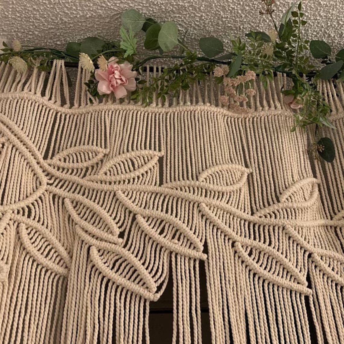 Макраме настенный декор в стил – обзор и цена Yarn Home Decor