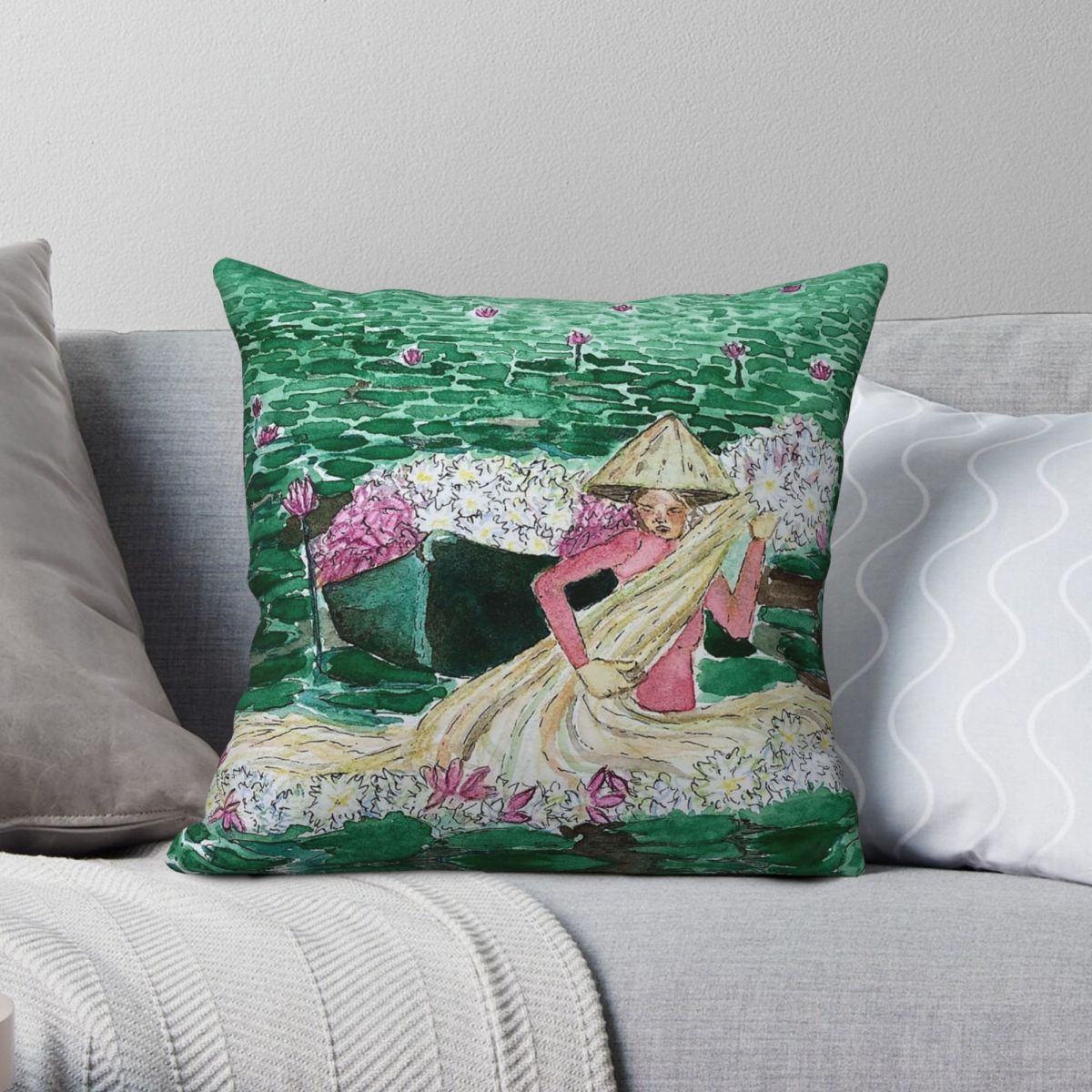 Квадратная наволочка Lady Harv – обзор и цена Home Decor Vietnam