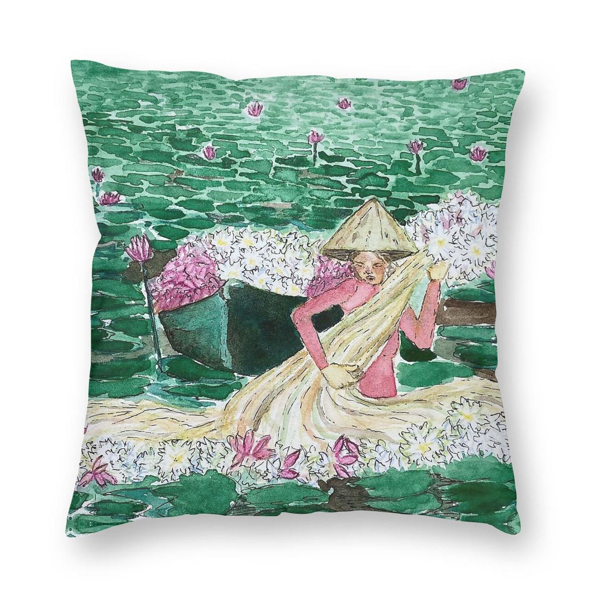 Квадратная наволочка Lady Harv – обзор и цена Home Decor Vietnam