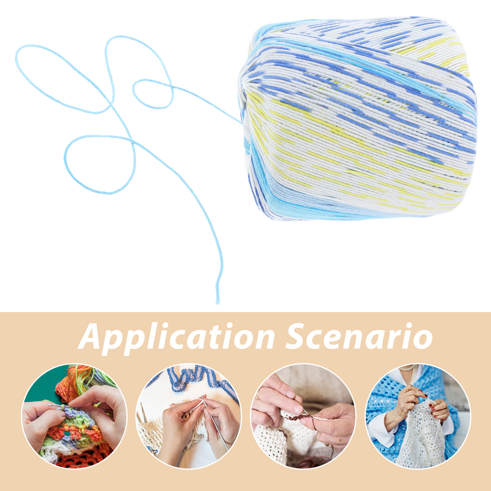 Мягкая хлопковая пряжа для вяз – обзор и цена Yarn Home Decor