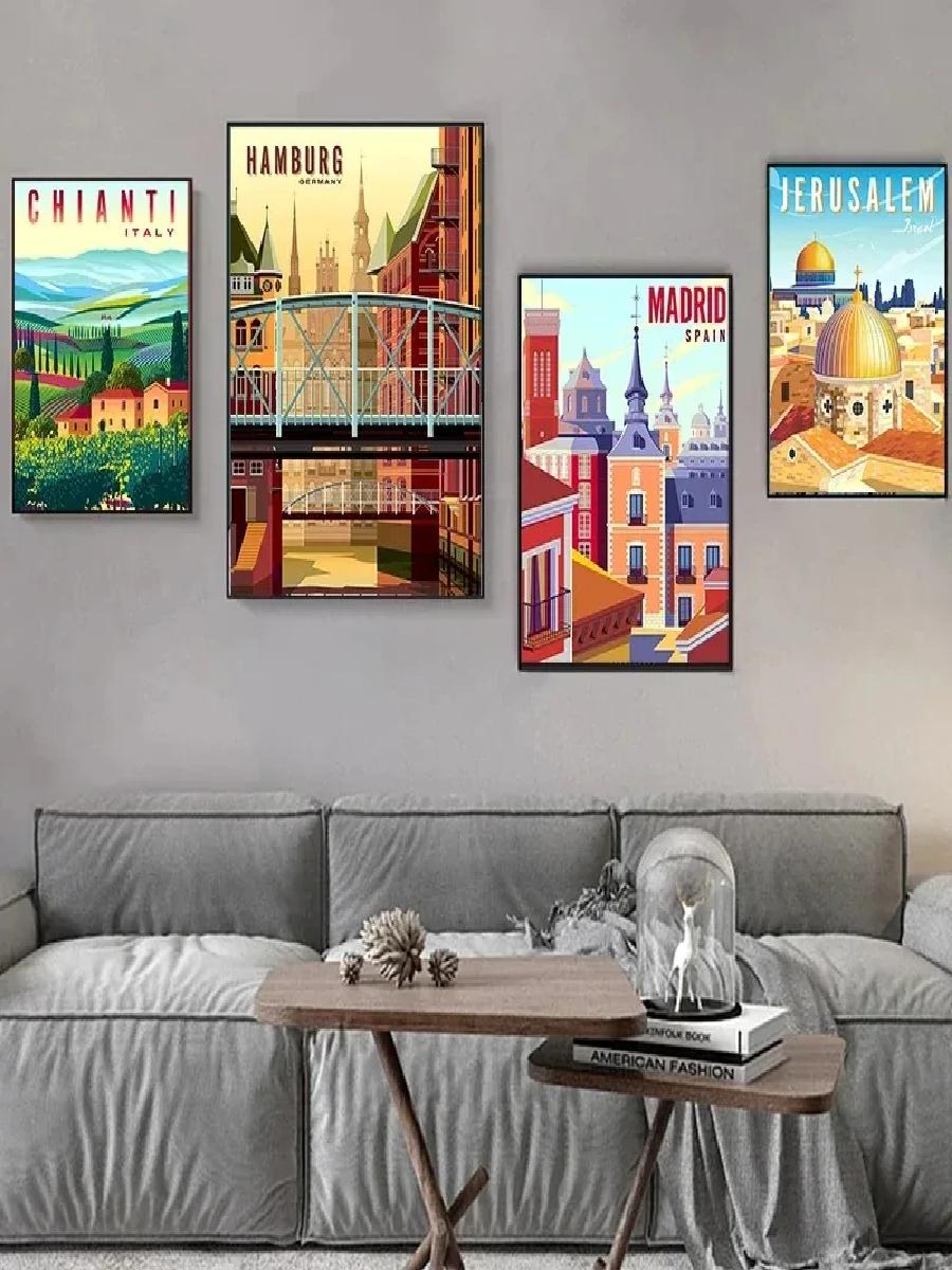 Северный постер путешествия го – обзор и цена Home Decor Vietnam