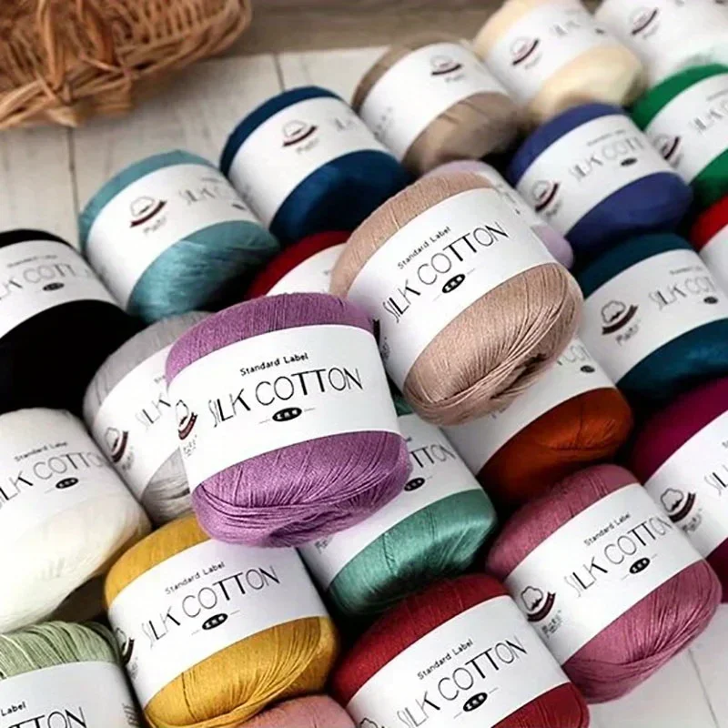 50 г шелковая кружевная хлопко – обзор и цена Yarn Home Decor