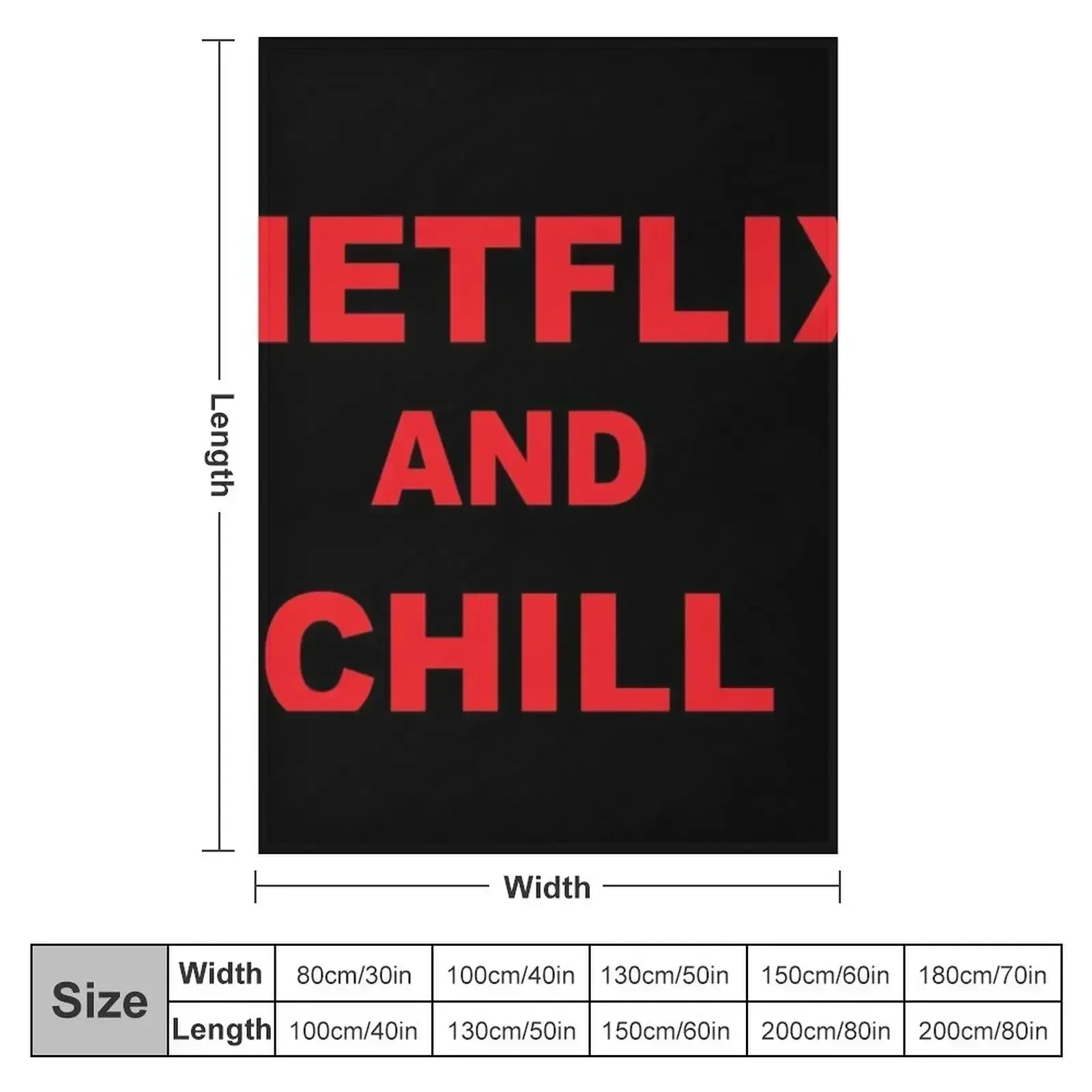 Плед NETFLIX AND CHILL, декора – обзор и цена Home Decor Netflix