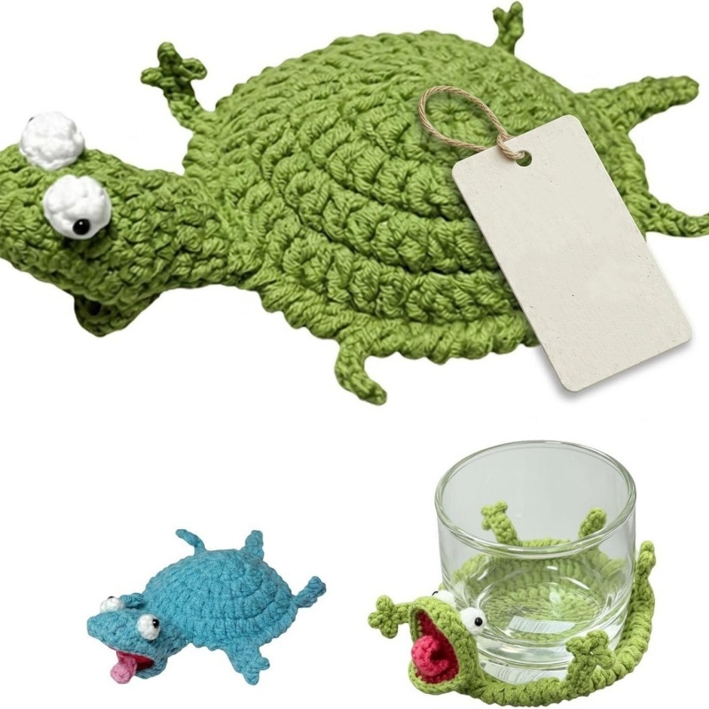 Креативные вязаные подставки п – обзор и цена Yarn Home Decor