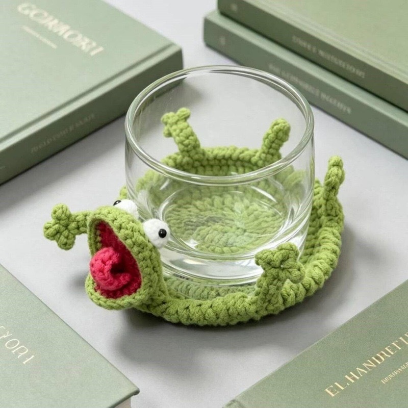 Креативные вязаные подставки п – обзор и цена Yarn Home Decor