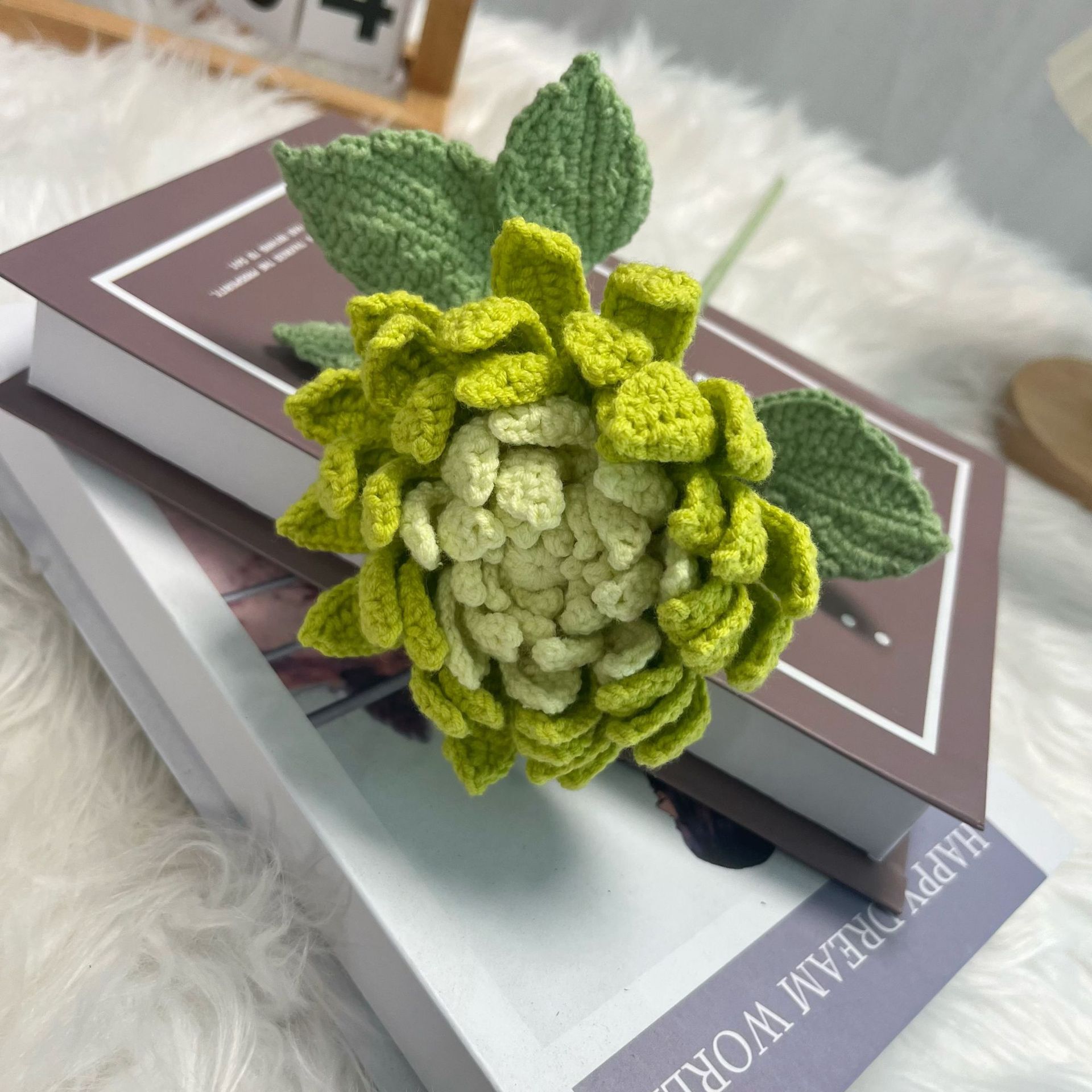 Готовая продукция Dahlia, буке – обзор и цена Yarn Home Decor
