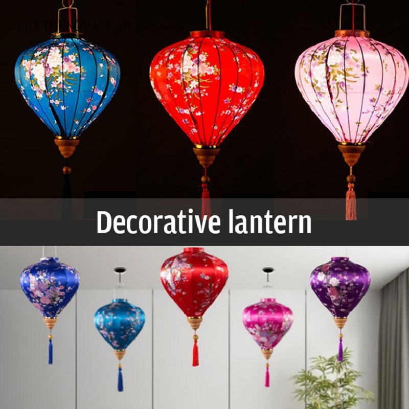 Винтажные шелковые фонарики 12 – обзор и цена Home Decor Vietnam