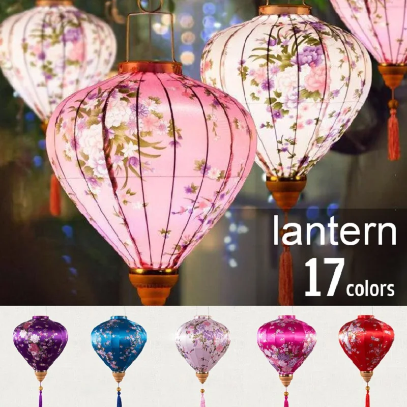 Винтажные шелковые фонарики 12 – обзор и цена Home Decor Vietnam