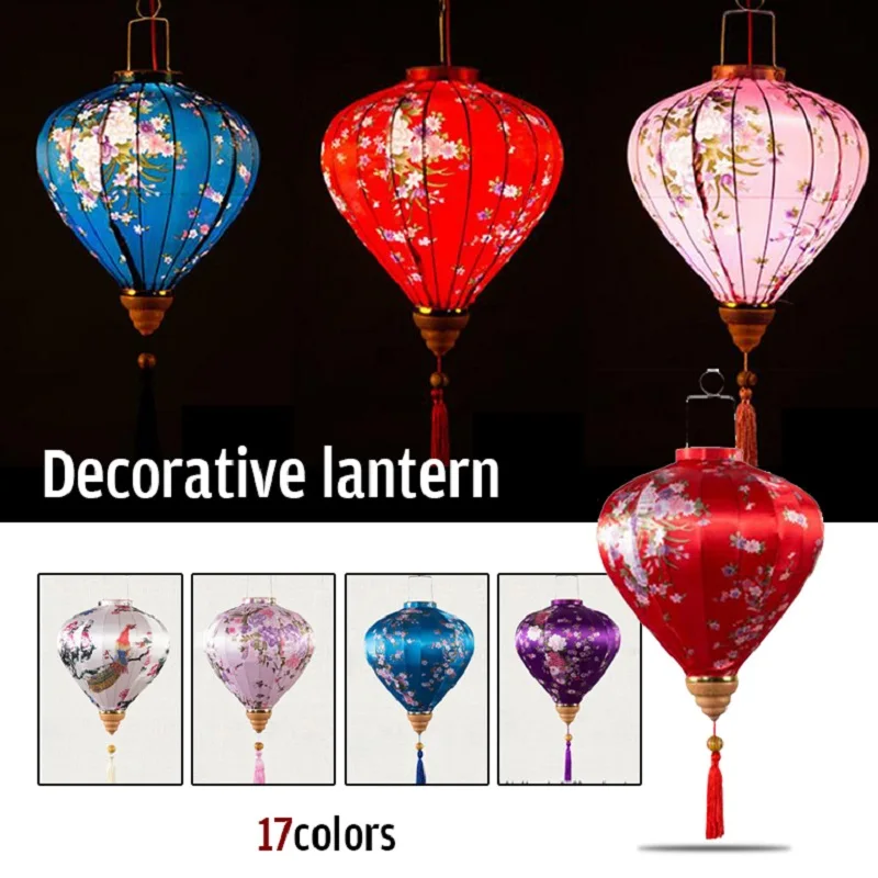 Винтажные шелковые фонарики 12 – обзор и цена Home Decor Vietnam