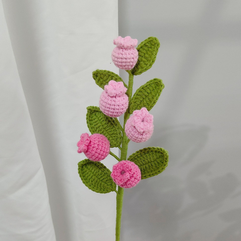 Готовый букет ручной работы с  – обзор и цена Yarn Home Decor