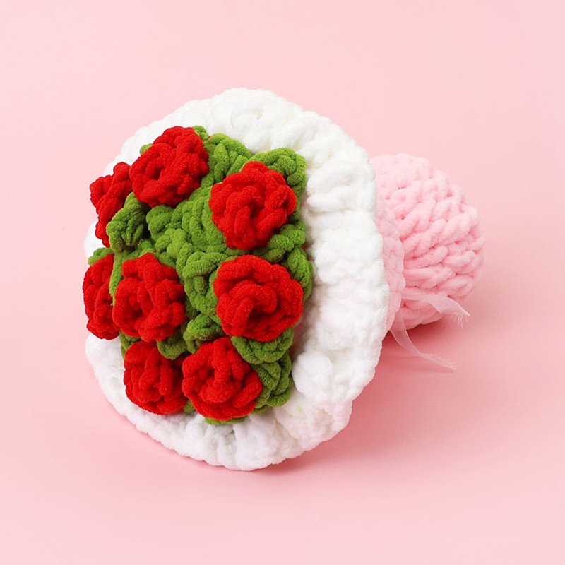 Подарочный букет на День свято – обзор и цена Yarn Home Decor