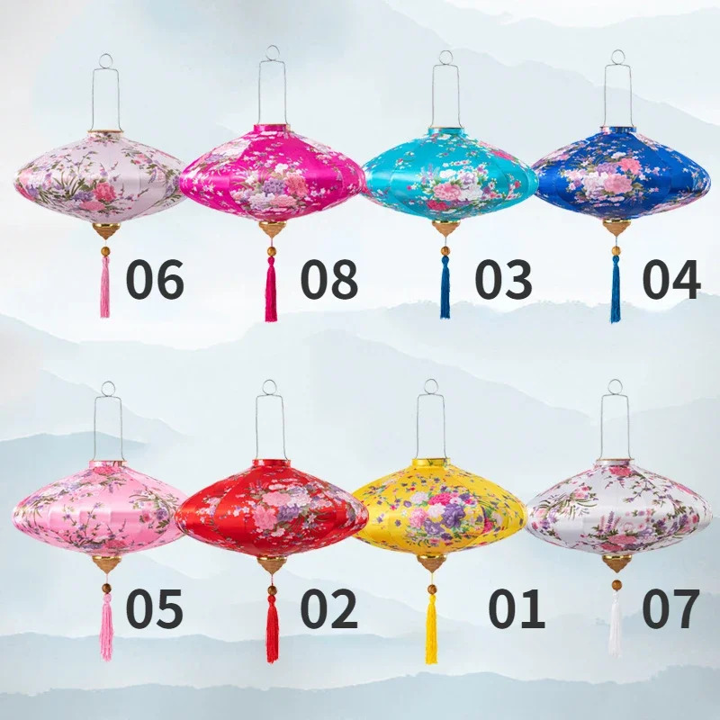 Винтажные шелковые фонарики 12 – обзор и цена Home Decor Vietnam