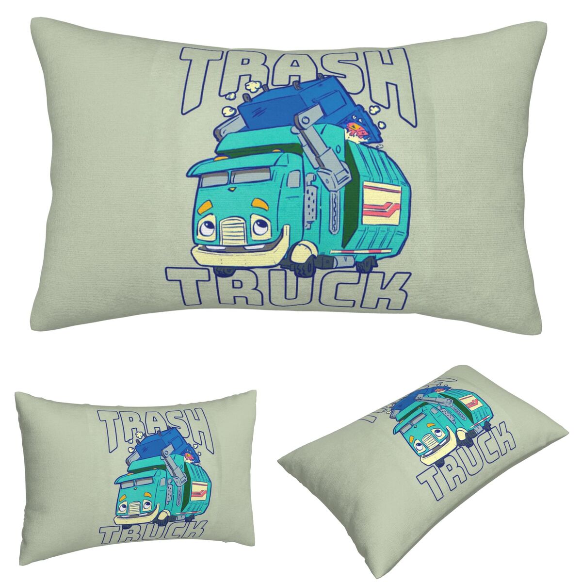 Мусорный грузовик с рисунком N – обзор и цена Home Decor Netflix