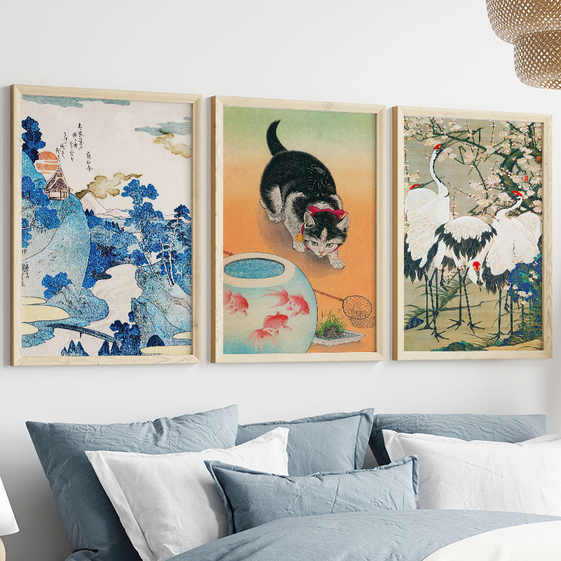 Японский Katsushika Hokusai хо – обзор и цена Home Decor Japandi