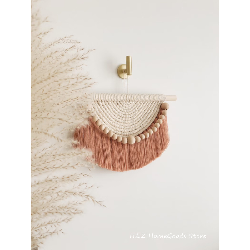Макраме, настенный гобелен с д – обзор и цена Yarn Home Decor