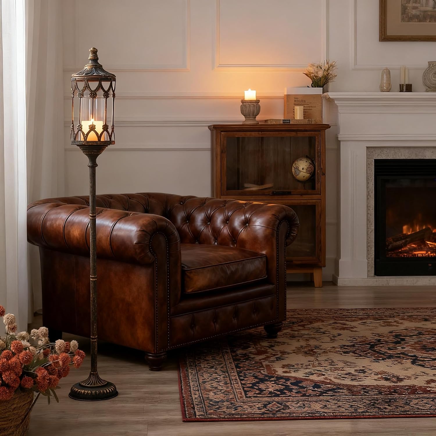 Антикварный золотой напольный  – обзор и цена Flooring Home Decor